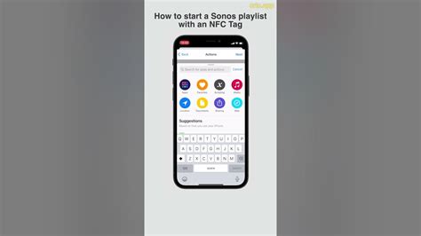 sonos nfc tags|How to start a Sonos playlist with an NFC tag on iOS .